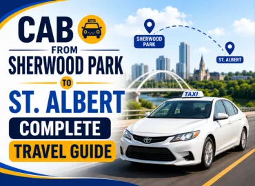 Travel guide from Sherwood park to St-albert